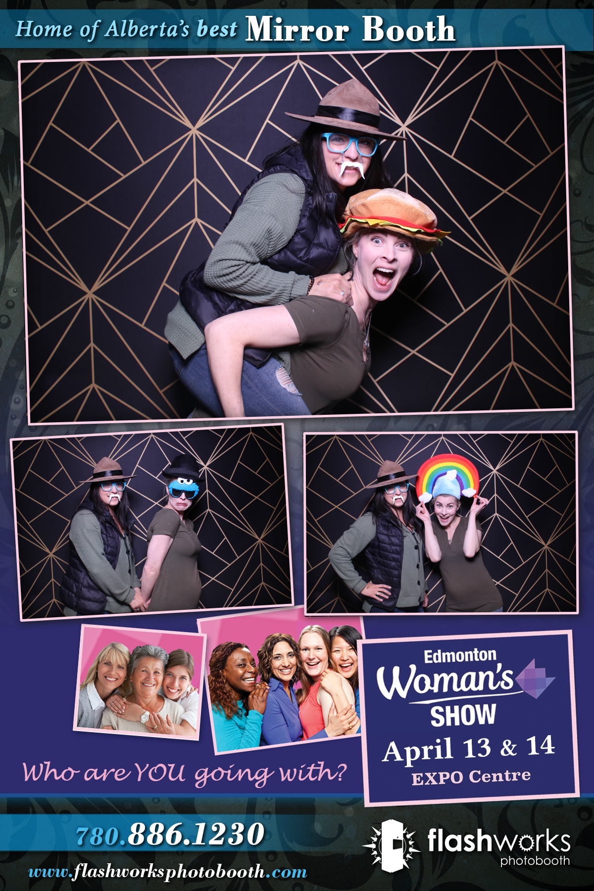 Spring Edmonton Woman's Show 2019 | View more photos from the event at gallery.flashworksphotobooth.com/u/FlashworksPhotoboothInc/Spring-Edmonton-Womans-Show-2019